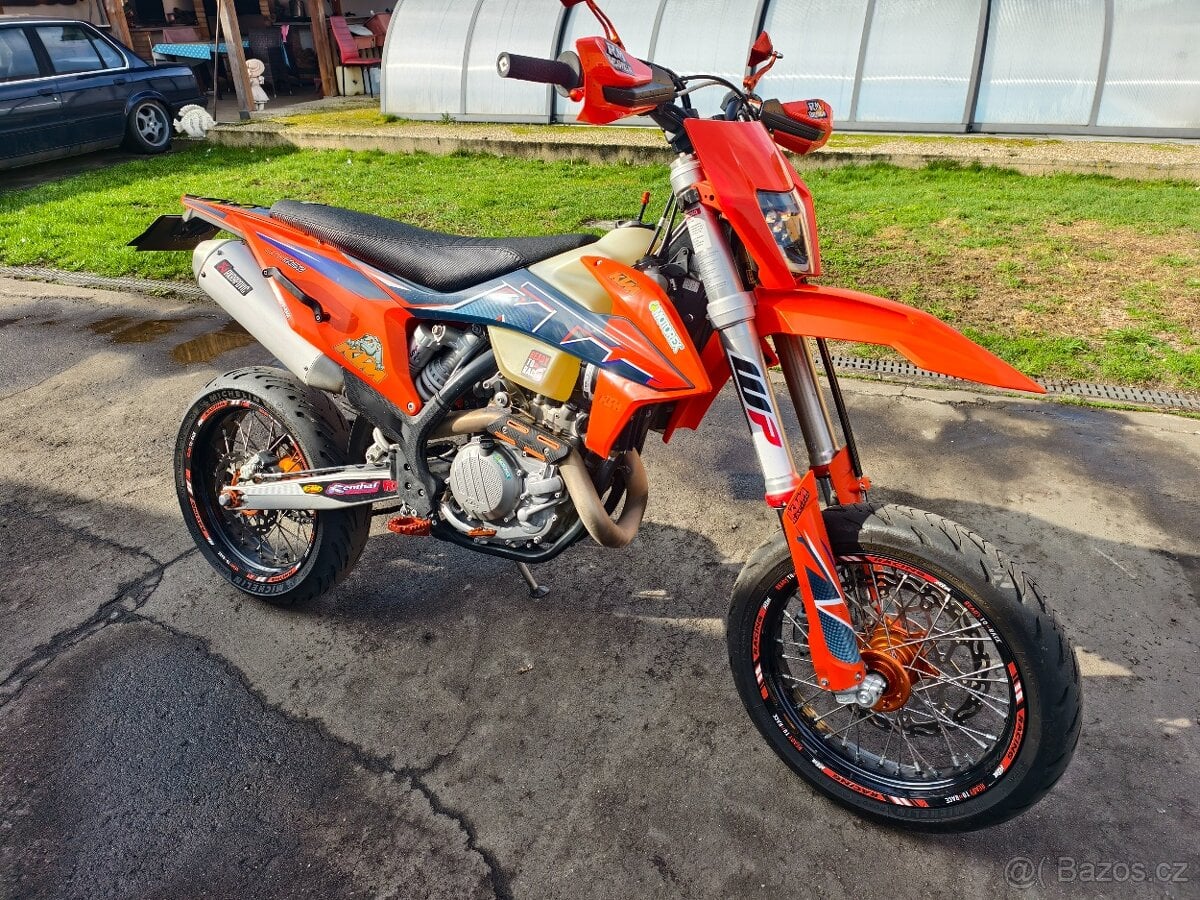 KTM 500 EXC-F SUPERMOTO málo jetá /stav nové/