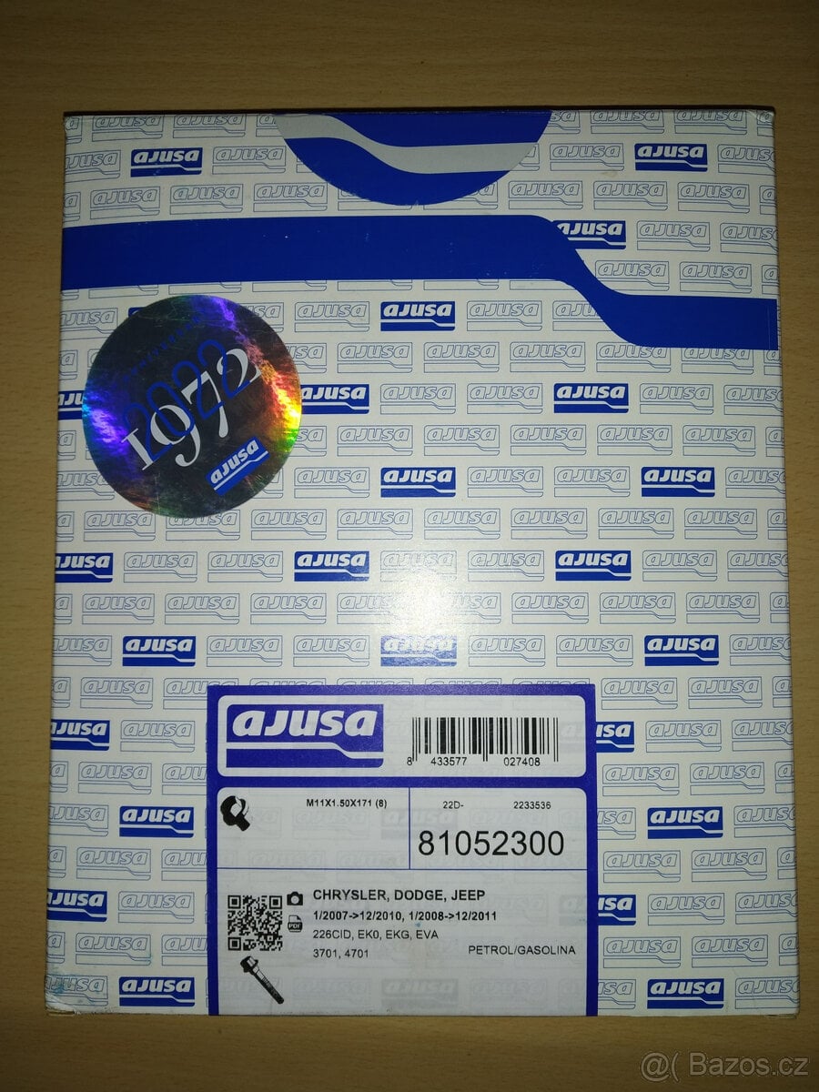 Šrouby hlavy Jeep 3.7 V6, 4.7 V8