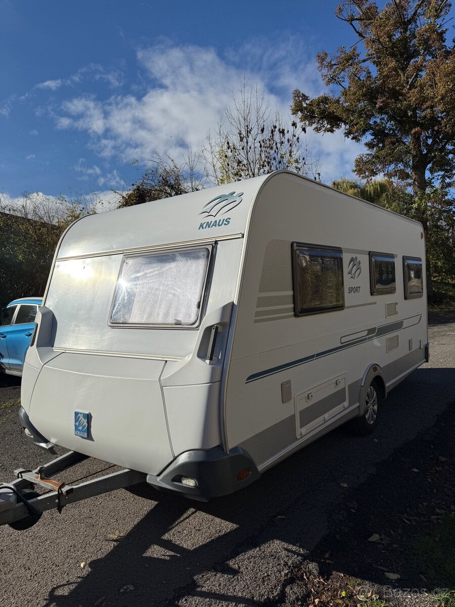 Knaus sport 450-aut.mover, 12v, předstan