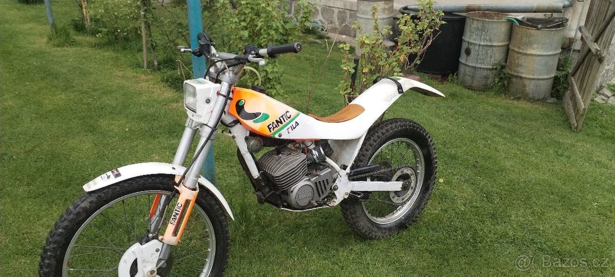 Trial Fantic 50 .. jezdí perfektně+ spojka super