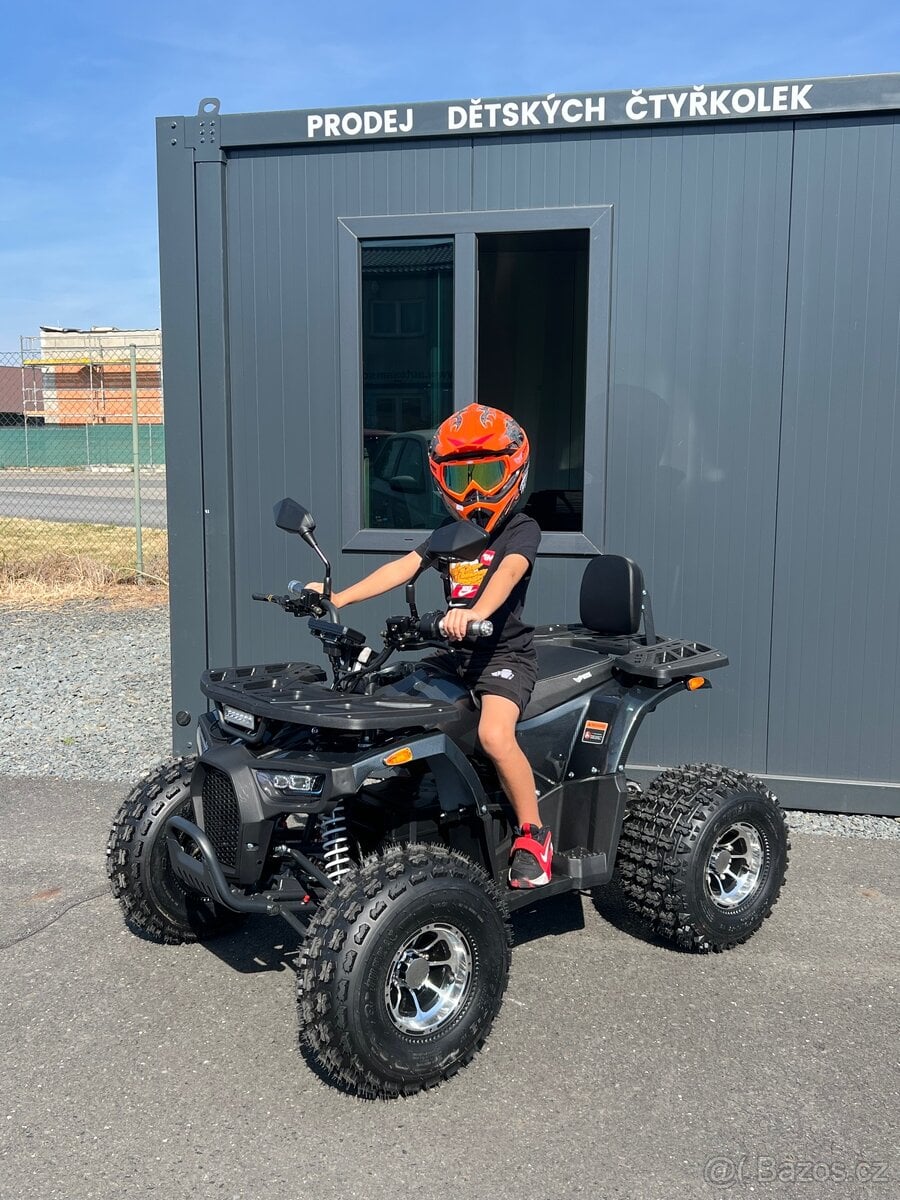 Dětská elektro čtyřkolka Transformer 1500w 60v - carbon