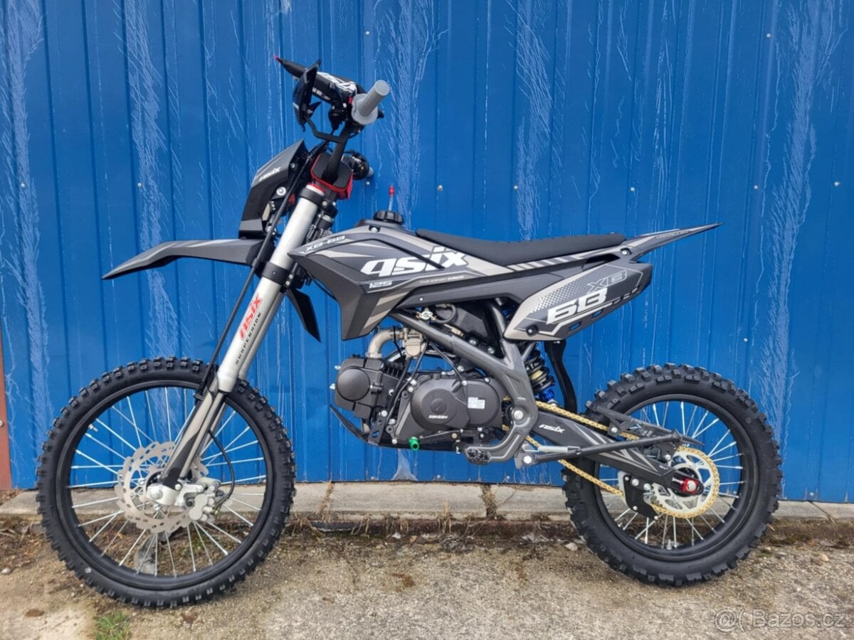 Pitbike ASIX XB-68 125ccm 19"/16" E-START + světlo