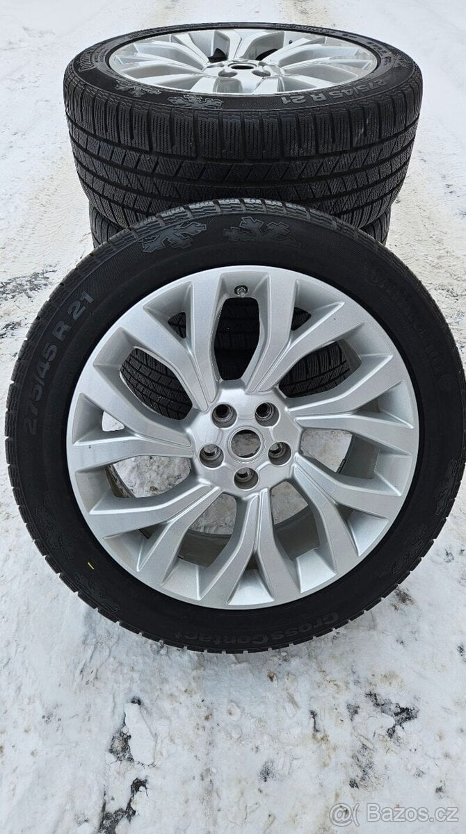 TOP ALU kola Land Rover 21" – 5×120, Continental 9