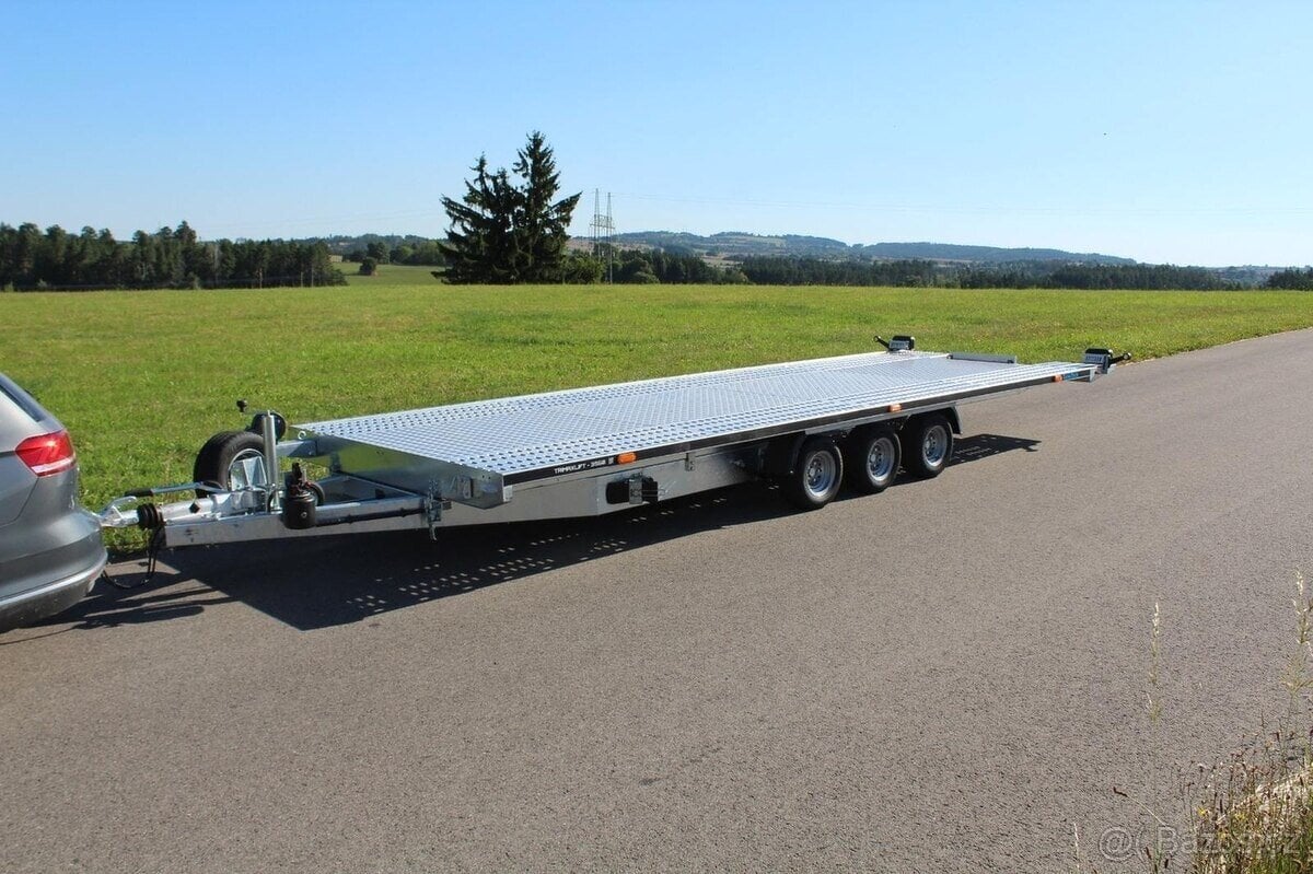 Přívěs Balhanger TriMaxLift 3560 3500kg hydr. sklo