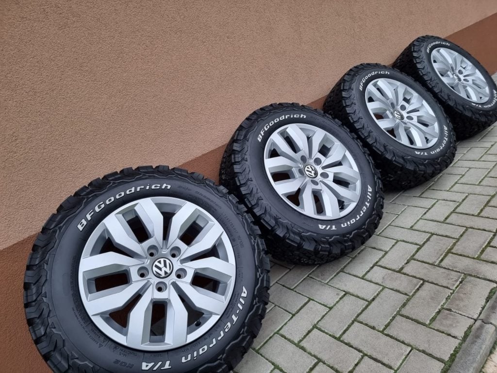 17″ 5×120 VW AMAROK “ROCADURA” + 245/65R17 BF GOODRICH new
