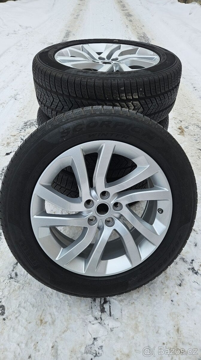 Originál Land Rover ALU kola R20 5x120 + Pirelli
