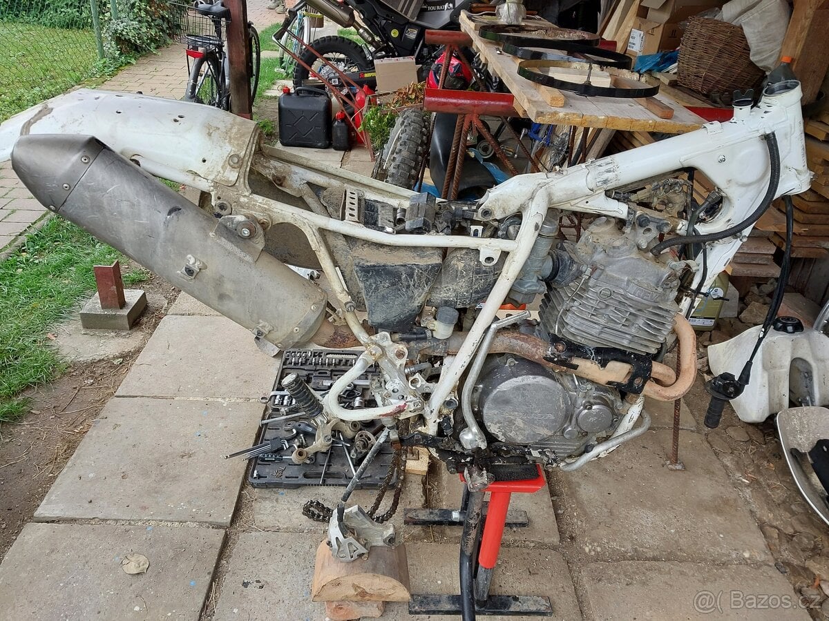 Kupim zadni tlumic,  prepakovani Honda XR 600