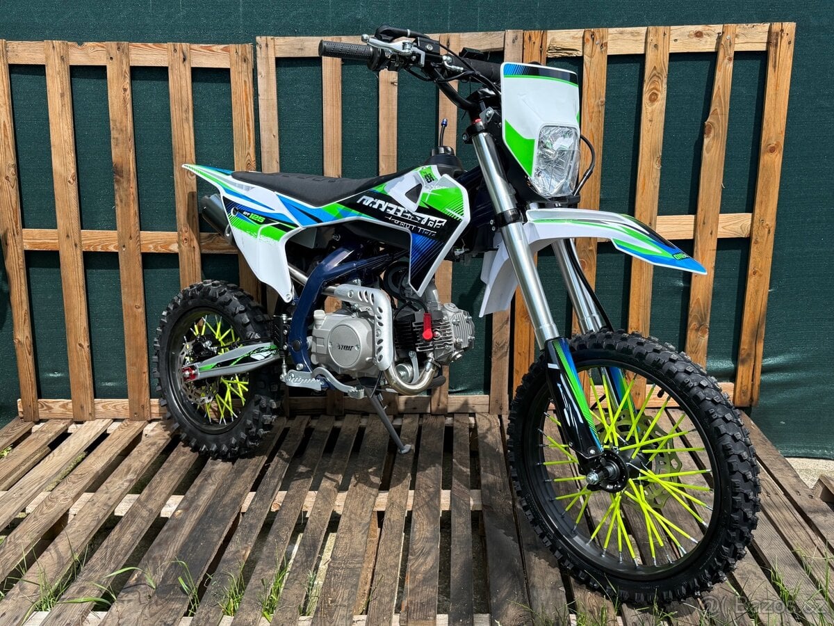 Pitbike 125ccm4T Automat kola17”/14” C114