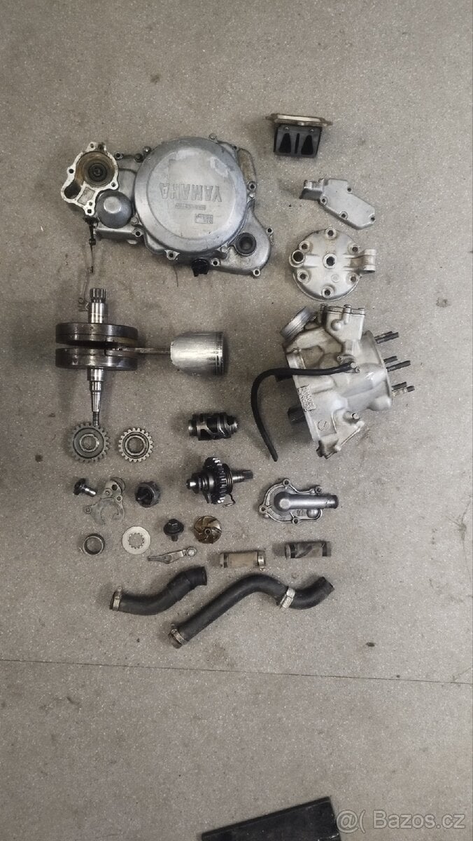 dily motoru yamaha yz 250