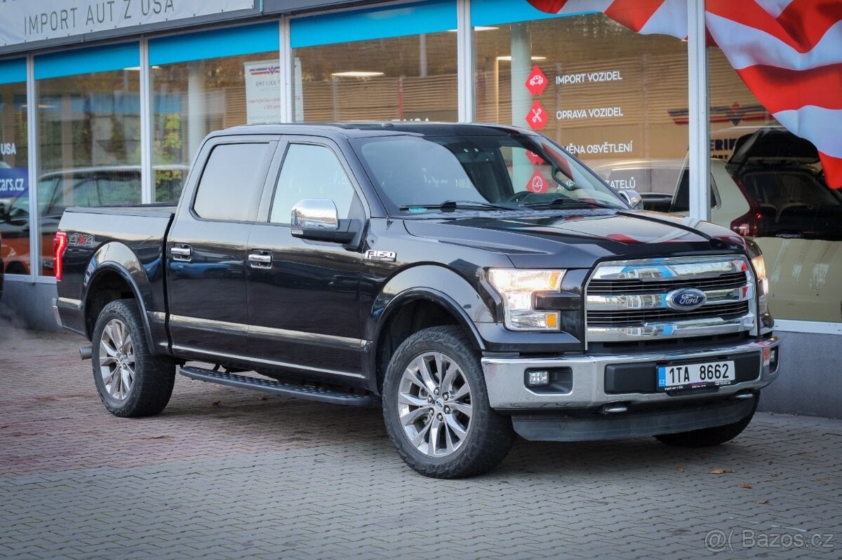 Ford F-150 5.0 V8 Lariat - LPG, přihlášeno v ČR, odpočet DPH