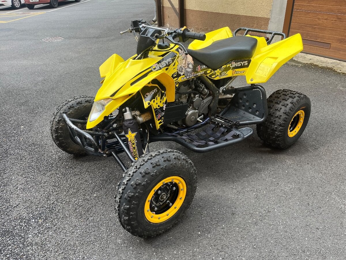 Suzuki ltr 450 bílá spz