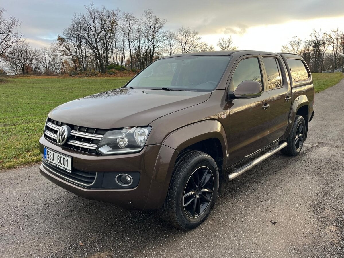 VOLKSWAGEN AMAROK 2,0BITDI 120KW 4X4 MANUÁL SERVISKA HARDTOP