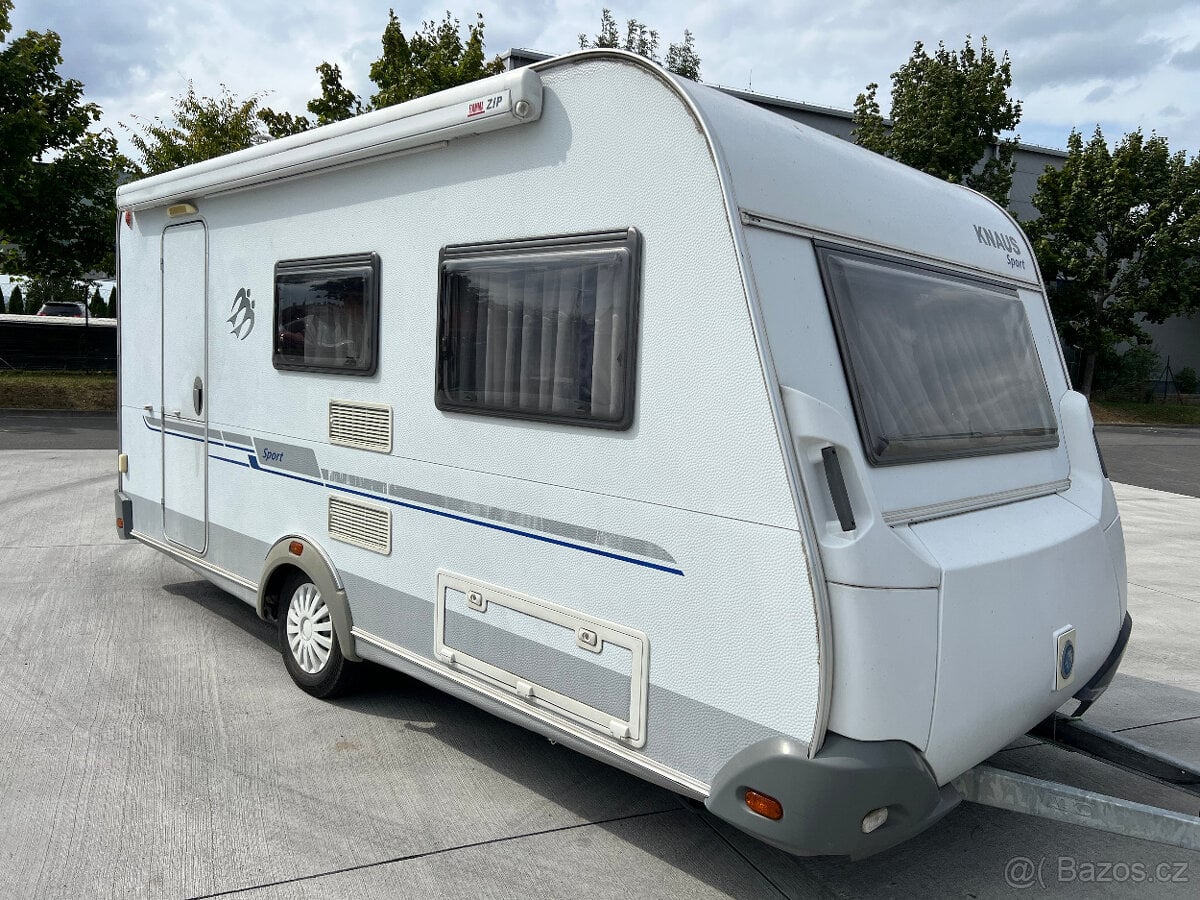 Karavan Knaus Sport 420,ROK 2010-Markýza, Solar, Pojezd
