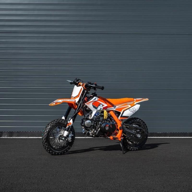 Pitbike Leramotors Thunder 70cc, oranzova