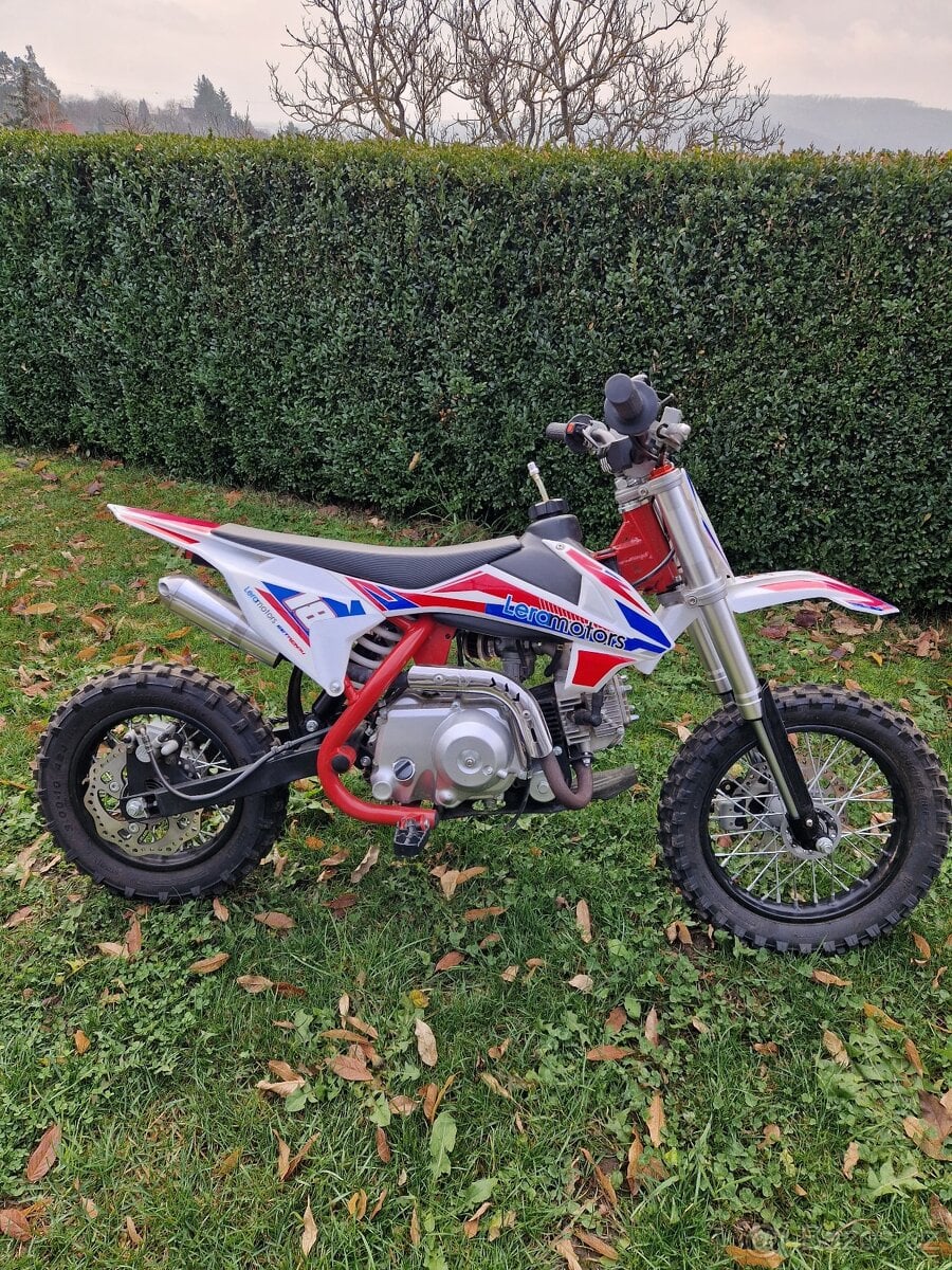 Pitbike Leramotors Spirit 90 12/10 Automat Oranžová
