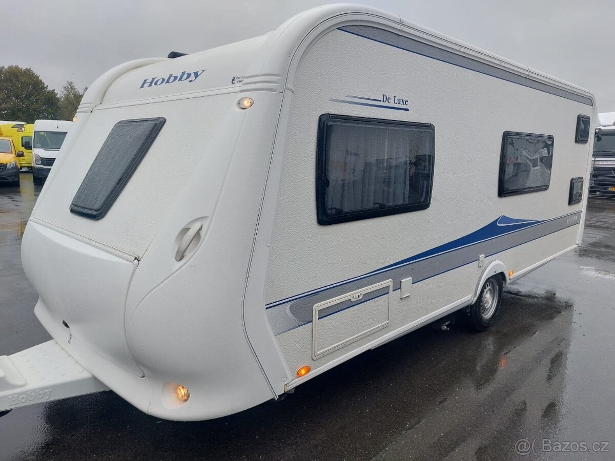 Prodám karavan Hobby 560 kmfe, r.v.2010  mover klima,markýza