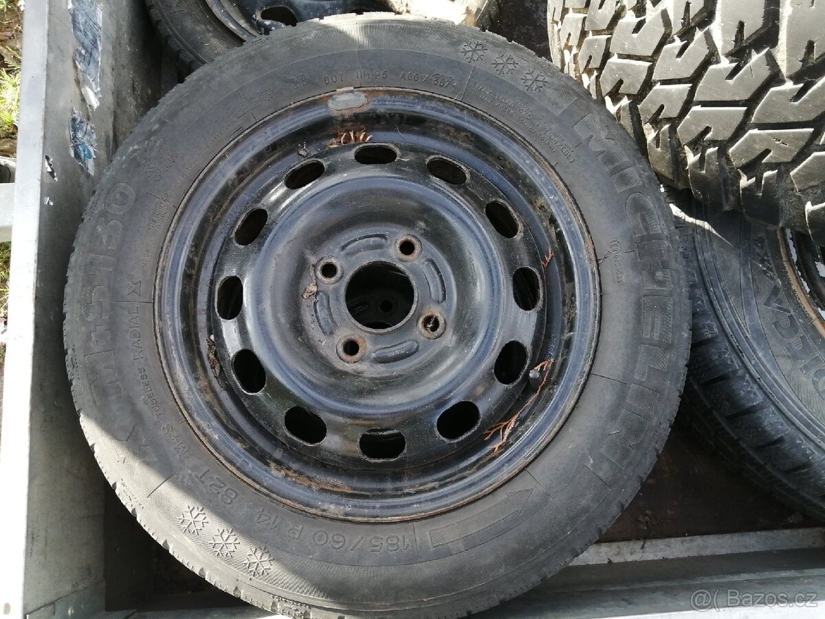 Kola 185/60R14 Ford 4x108 zimní