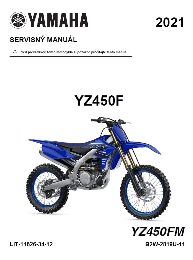 Yamaha YZF 450 2021 a 2022
