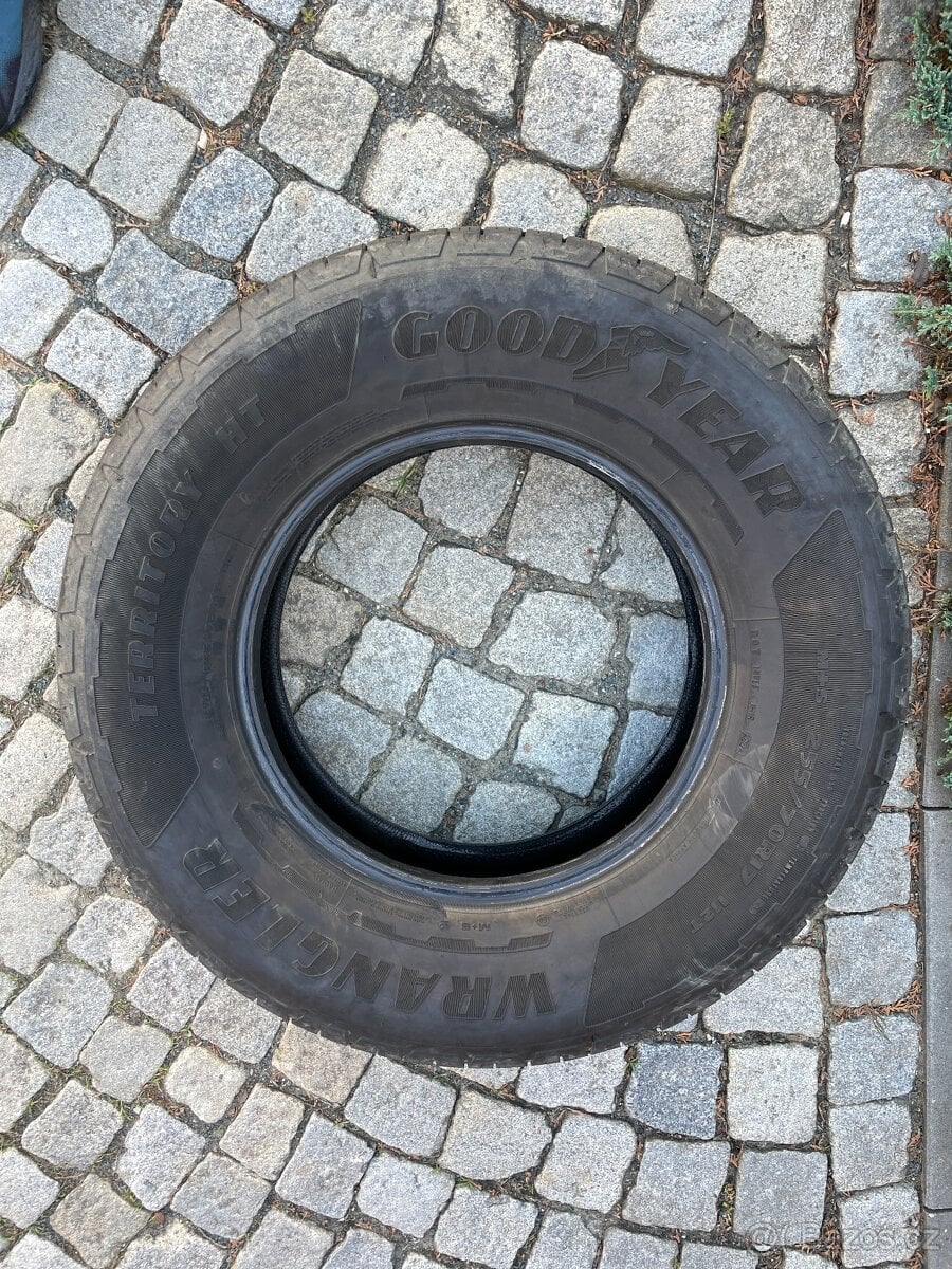 Pneumatiky Goodyear Wrangler Territory HT 255/70 R17 11T M+S