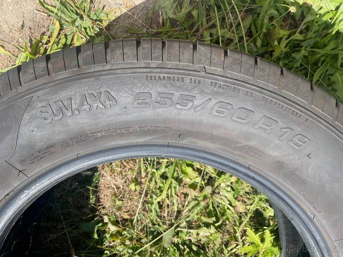pneumatiky SUV 255/60R19 113w