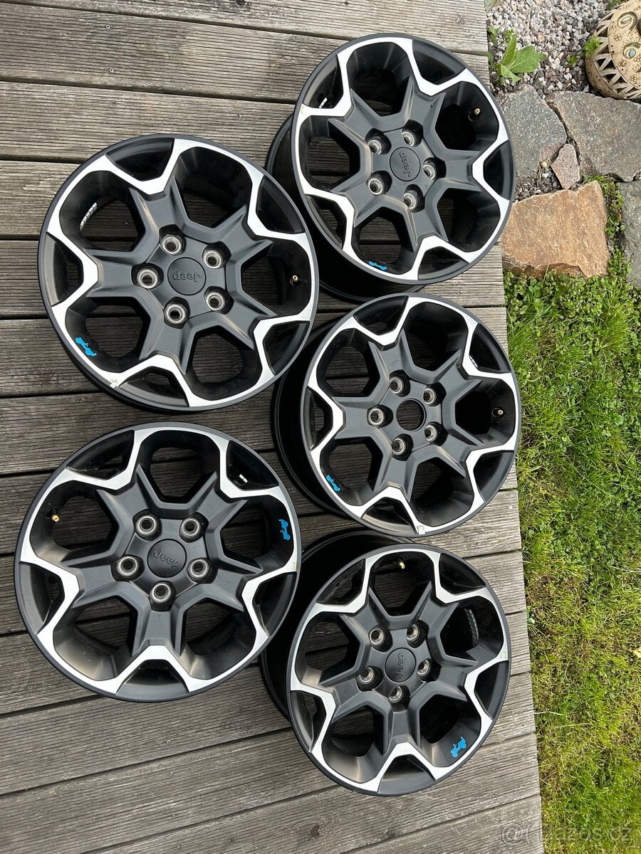Alu disky kola Jeep Wrangler Rubicon r17