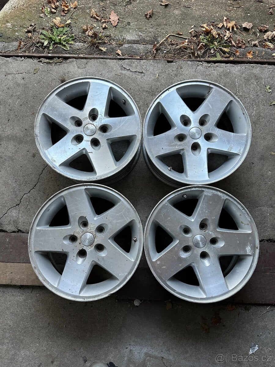 Jeep Wrangler original alu disky 5x127 r17