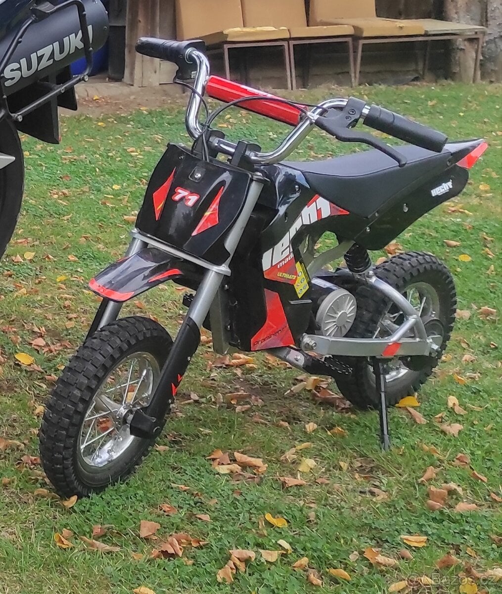 Mini motorka pro nejmenší