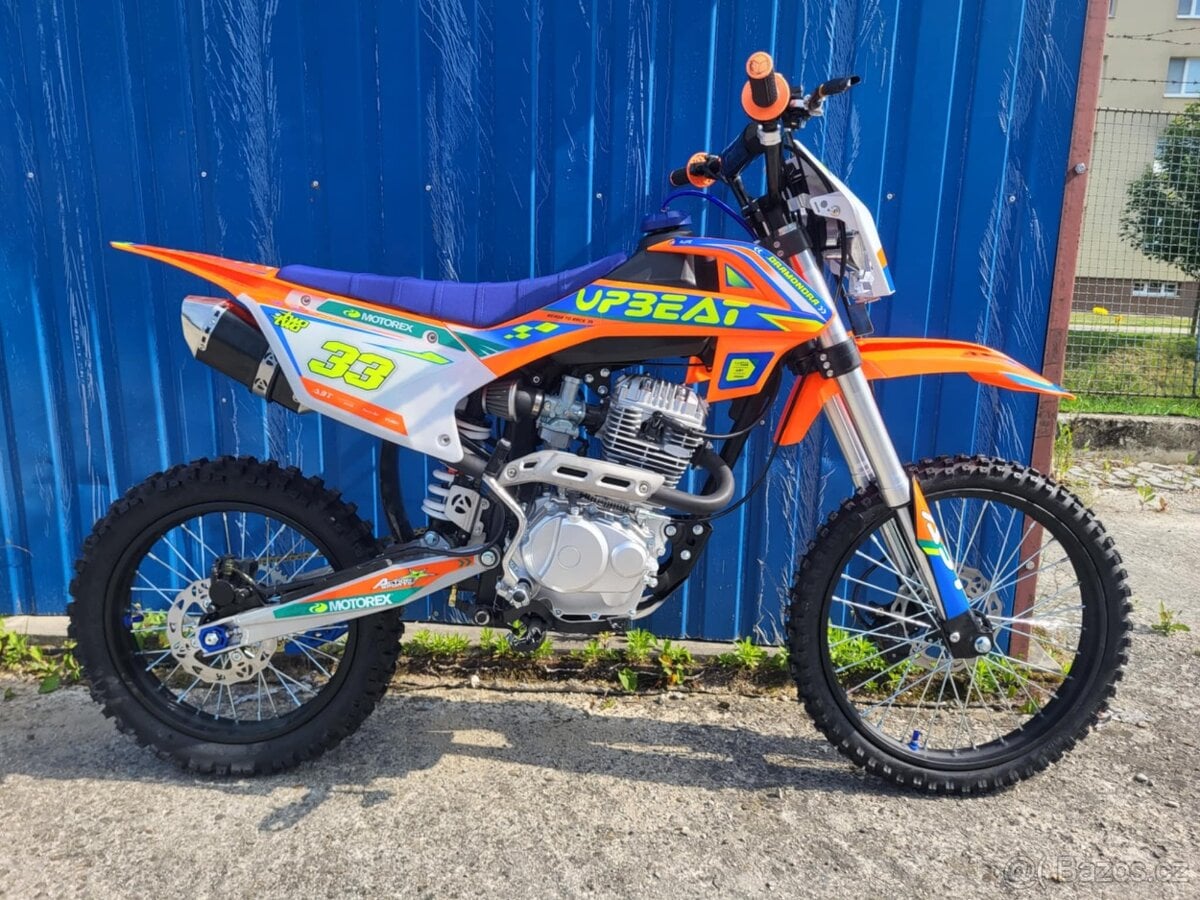 Pitbike UPBEAT 250cc 19/16“ E-START oranžový