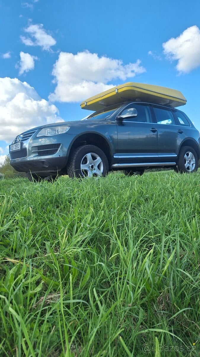 VW Touareg 2.5 TDI R5 – Offroad ready, manuál, po STK