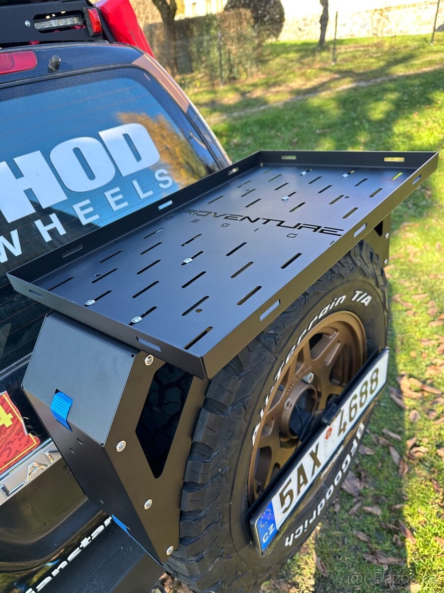 Expediční držák na rezervu..