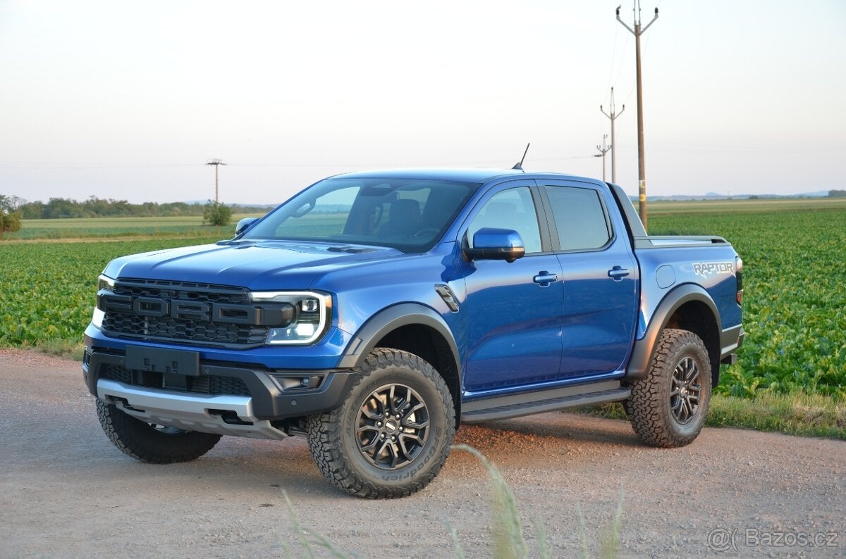 🚀 Ford Ranger RAPTOR 2.0 TDCi BiTurbo modry