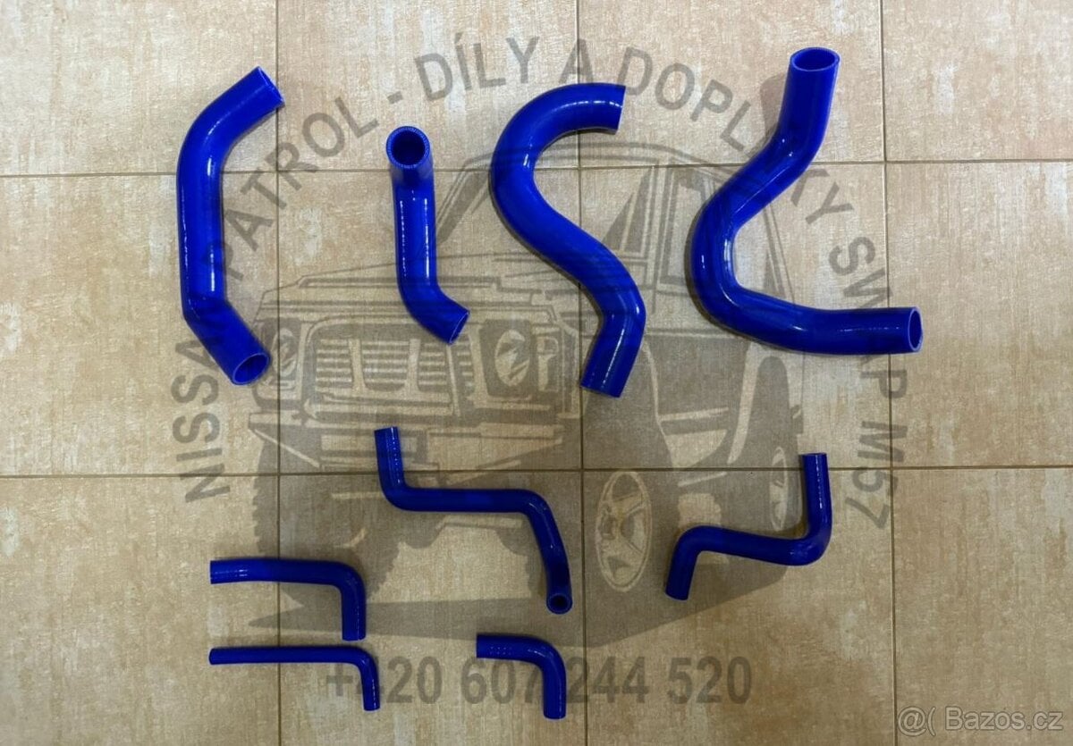 Sada silikonových hadic Nissan Patrol Y60