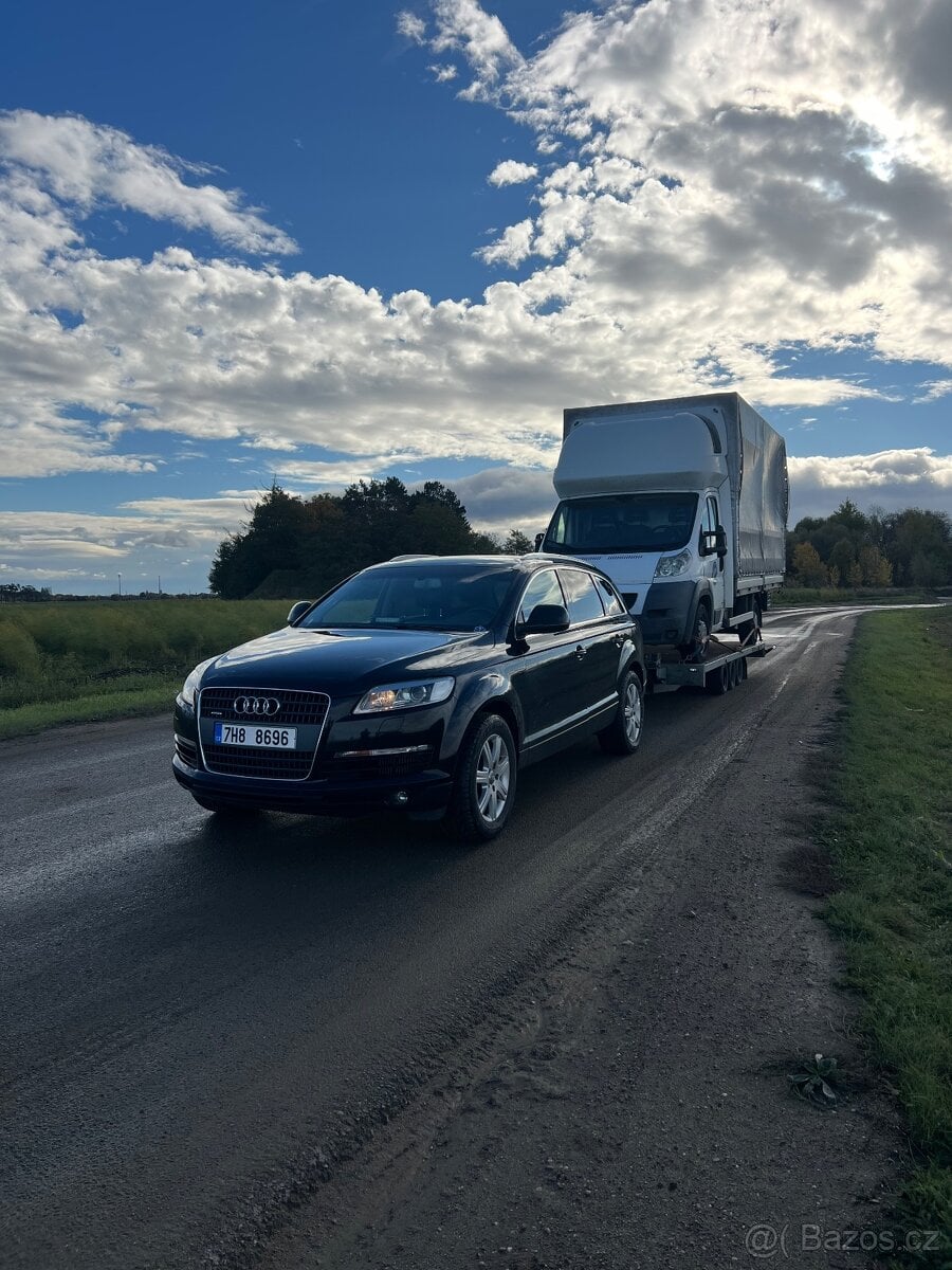 Podval, přívěs, autoprepravnik