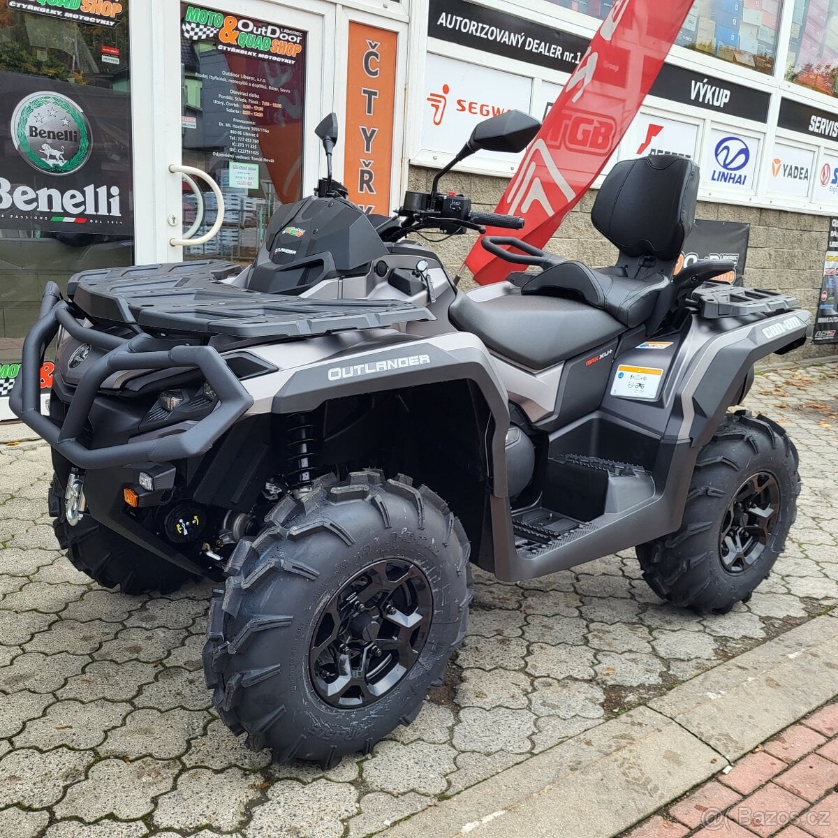 CAN-AM Outlander Max 1000 XU+ MY24, PŘEDVÁDĚCÍ, pouze 5 km