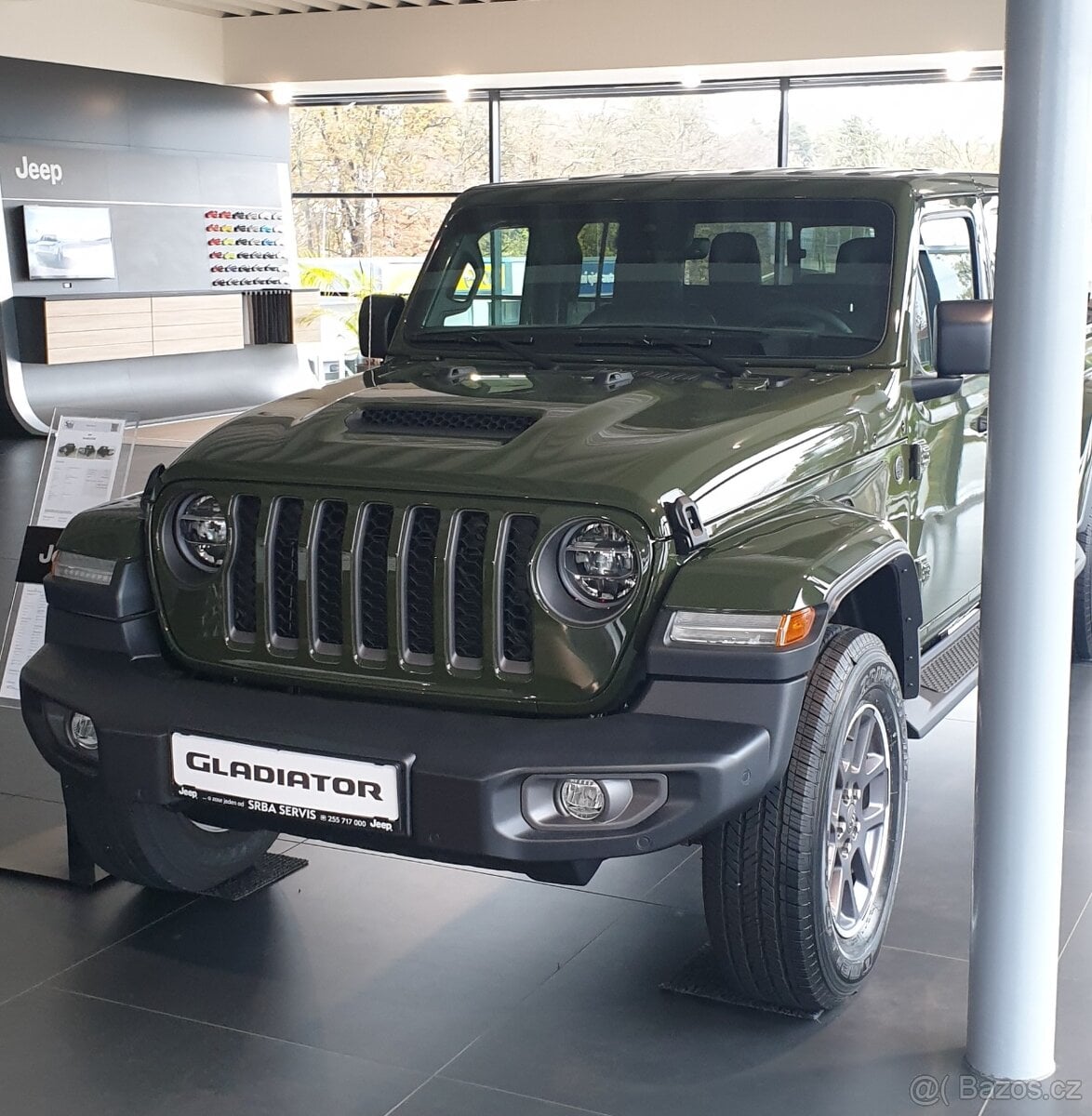 Jeep Gladiátor, Wrangler originální nárazník