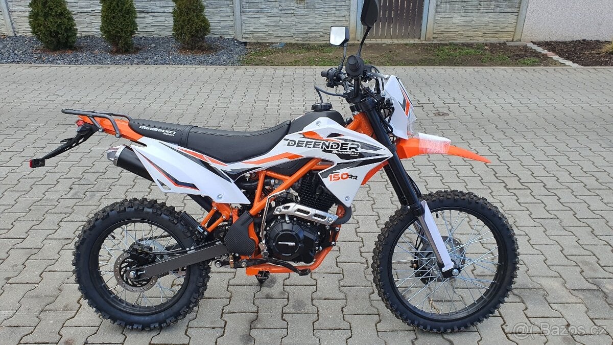 Pitbike MiniRocket Mikilon Defender 150RR kola 19/16 sedlo 8