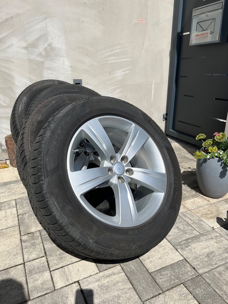 Alu kola Range Rover, Land Rover r19, zimní pneu