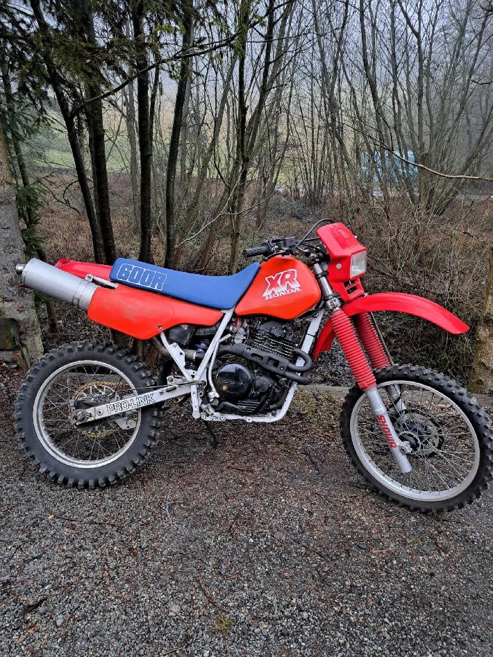 Honda XR600R,rok 1987