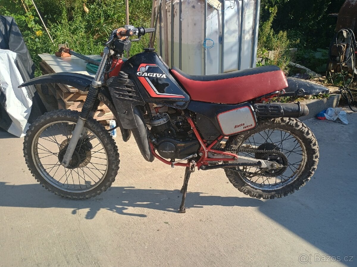 Cagiva alleta Rossa 125 2 t, bez tp