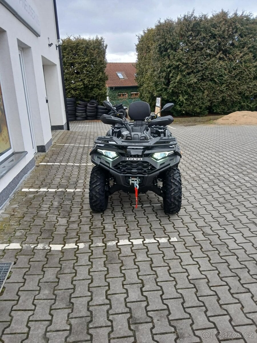 Loncin XWolf 550i EPS 4×4, homologace L7e, odpočet DPH