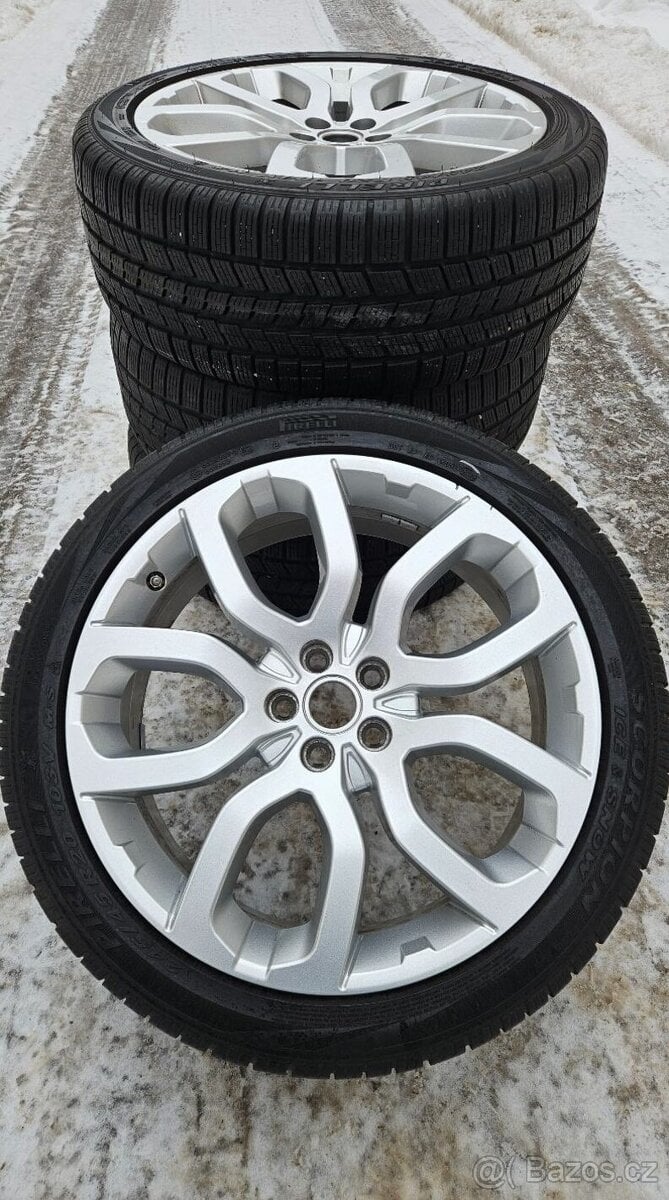 Originální ALU kola Land Rover 20" 5x108 – Pirelli