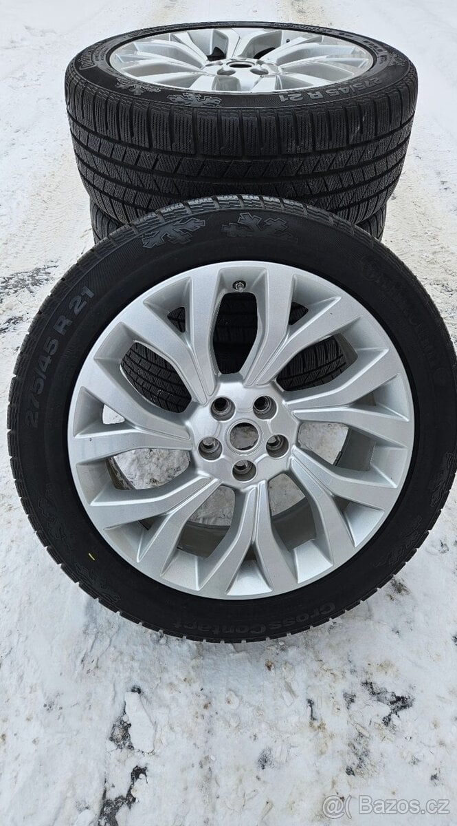 TOP ALU kola Land Rover 21" – 5×120, Continental 9