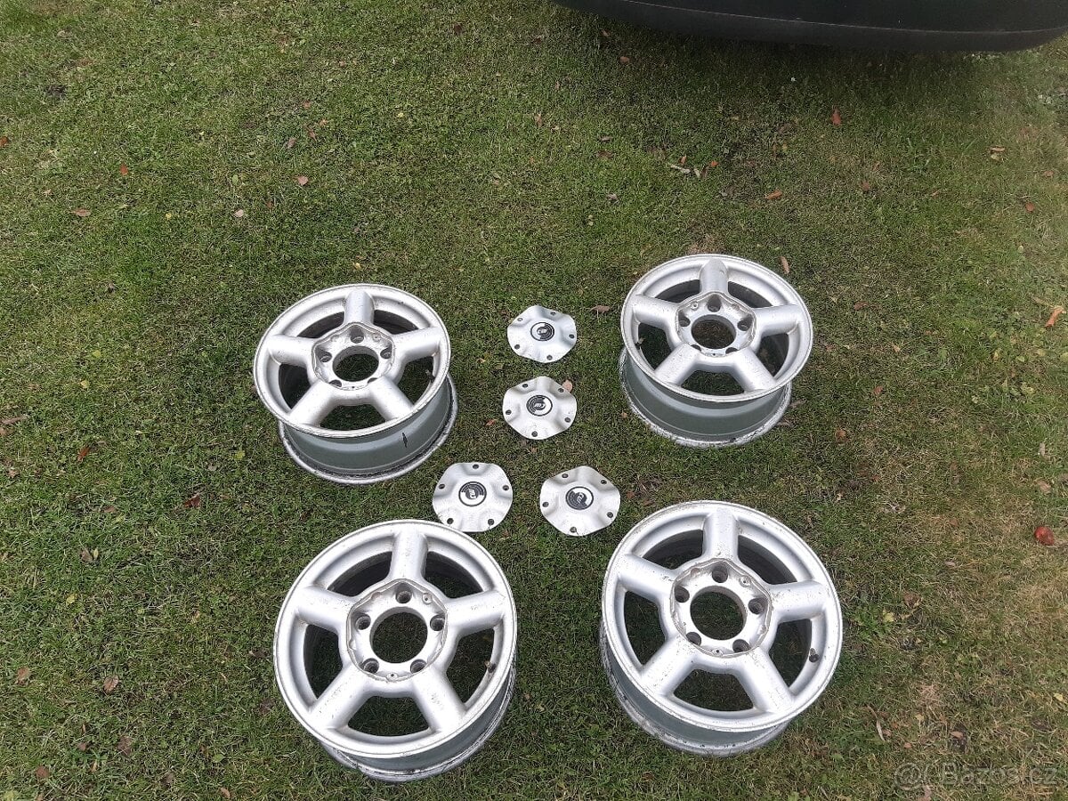 Alu disky Borbet 5x139.7 R15