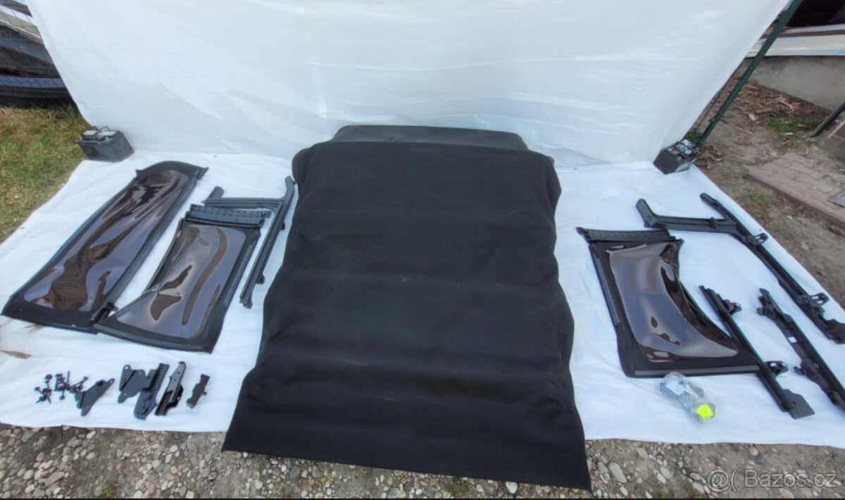 Jeep Wrangler JL 4 Door Black Premium Soft Top Complet 22r