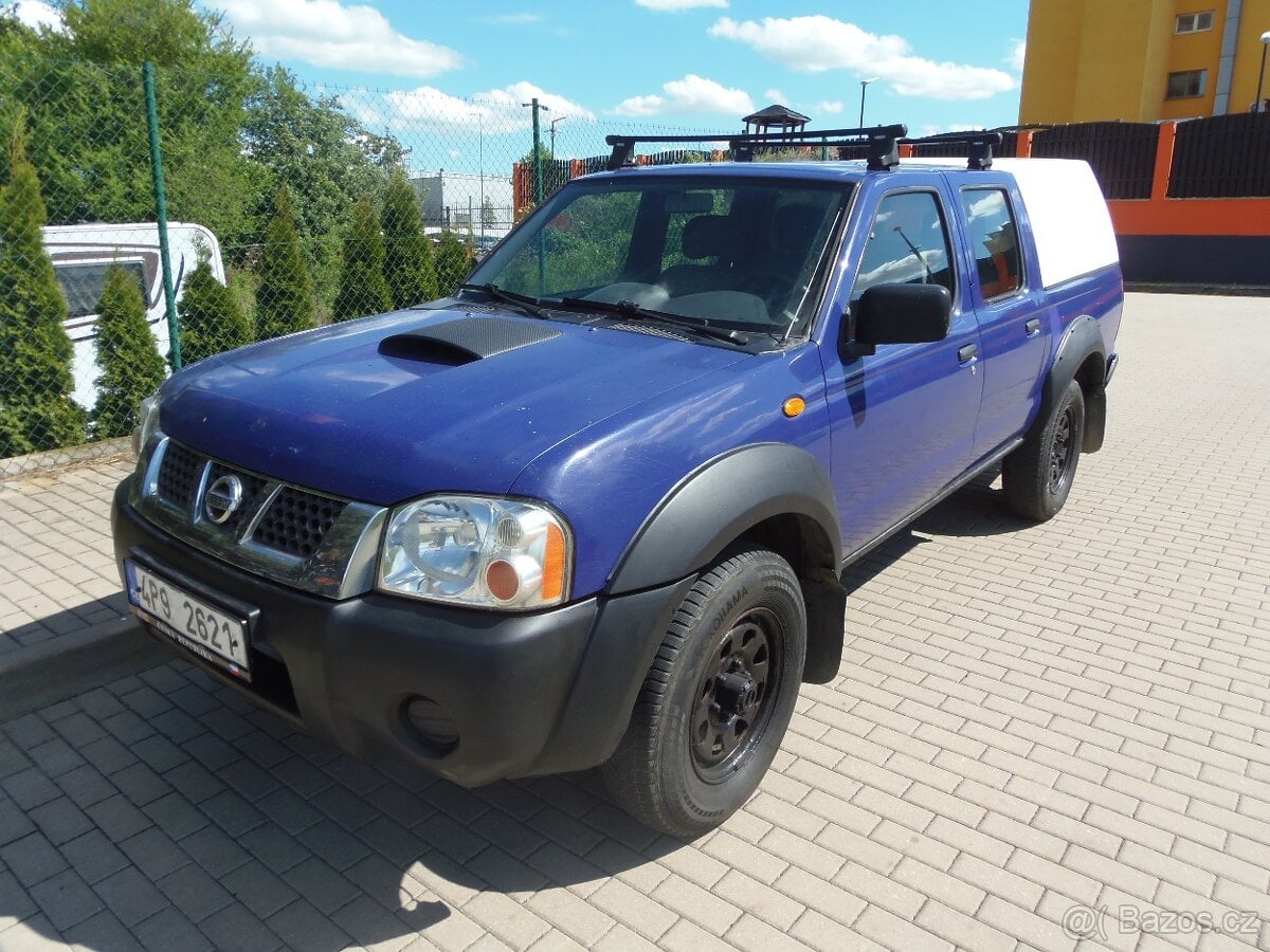 Nissan Navara 2.5 TD 4x4 redukce tažné 3T