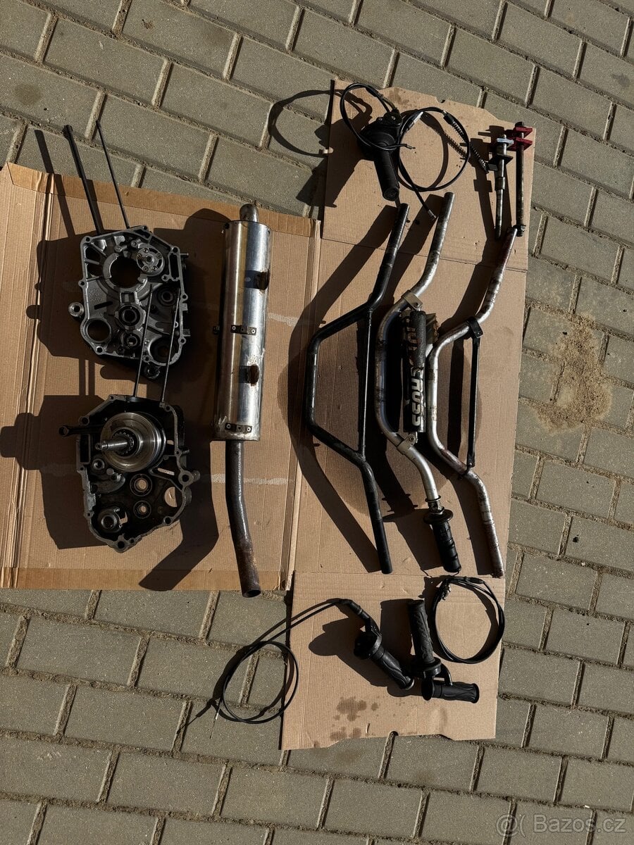 díly na pitbike 125