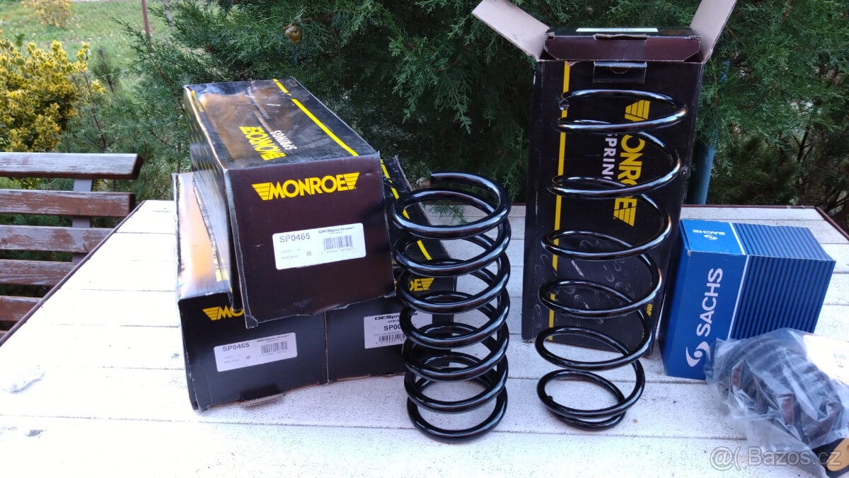 NOVÉ Monroe Pružiny Ford Sierra DOHC+prachovky