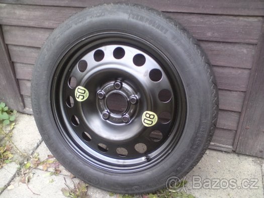 BMW - Dojezdové kolo 16" a 17" (rozteč 5x120)