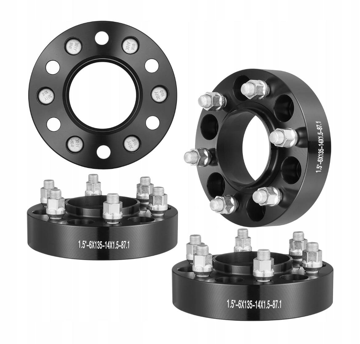 Rozšiřovací podložky 6x135 šířka 38mm/50mm