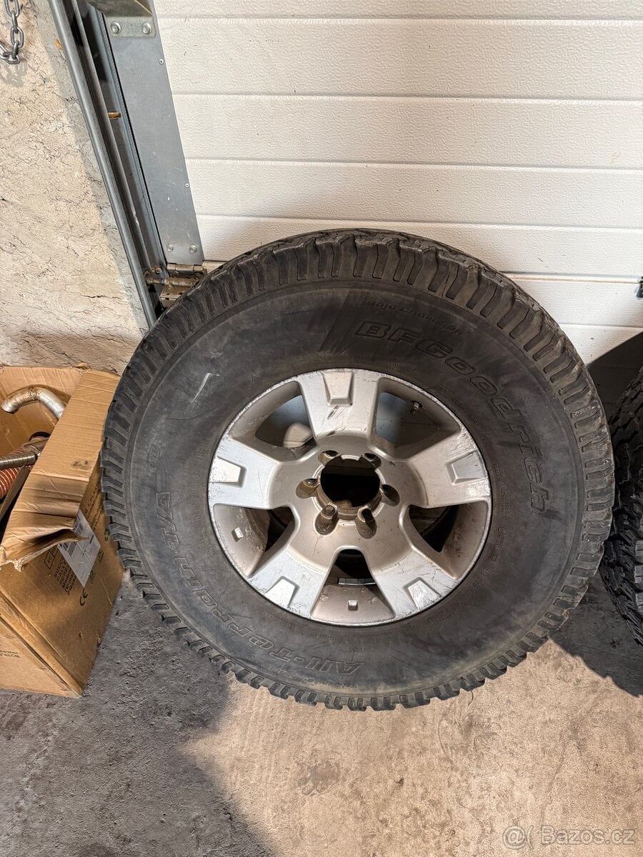 Original GU4 disky Nissan patrol po kusech na prodej